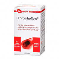 Гранулы от слипания тромбоцитов способствует здоровому кровотоку THROMBOFLOW Kapseln Dr. Wolz 20 шт Dr.Wolz